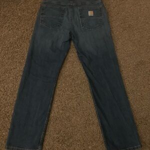 Carhartt Men's Dark Blue Relaxed Jeans